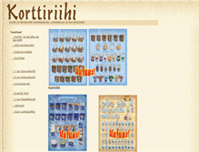 Tablet Screenshot of korttiriihi.fi